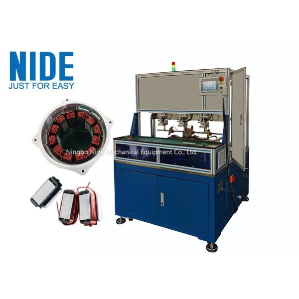 China 3 Stations BLDC Motor Segmented Stator Winding Machine factory