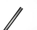 Black PVC Cover Rigid Clip Profiles ABS PP Extruiosn