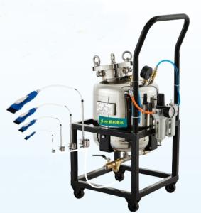 China 4 Heads 304 Stainless Steel Glue Brushing Machine 30L Multi Function factory
