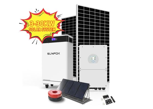 Solar Energy System with Lithium Battery 20kw 15kw 16kw 10kw off Grid Solar