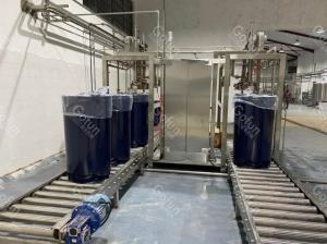 China 300T/D SS316L Mango Processing Line Concentrating Sterilizing factory