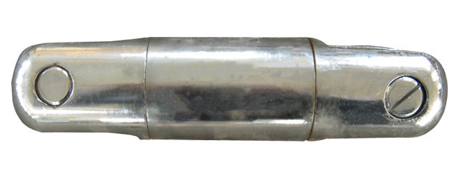 Galvanized Steel Wire Transmission Line Tool Rope Connectors Swivel Joints 80kN Rated Load