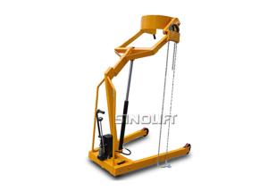 China FM800 Hydraulic Foot Pump Drum Carrier Rotator Hydraulic Drum Stacker Capacity 365Kg factory