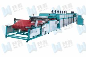 China Double Color Non Woven Screen Printing Machine / Fabric Screen Printing Machine factory