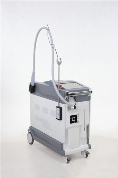 Gray Color Nd Yag Laser Hair Removal Machine 1064nm For Red Vein Removal