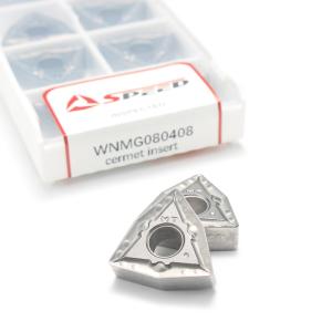 WNMG080408 Medium Cutting Carbide Cermet Turning Inserts For High Precision