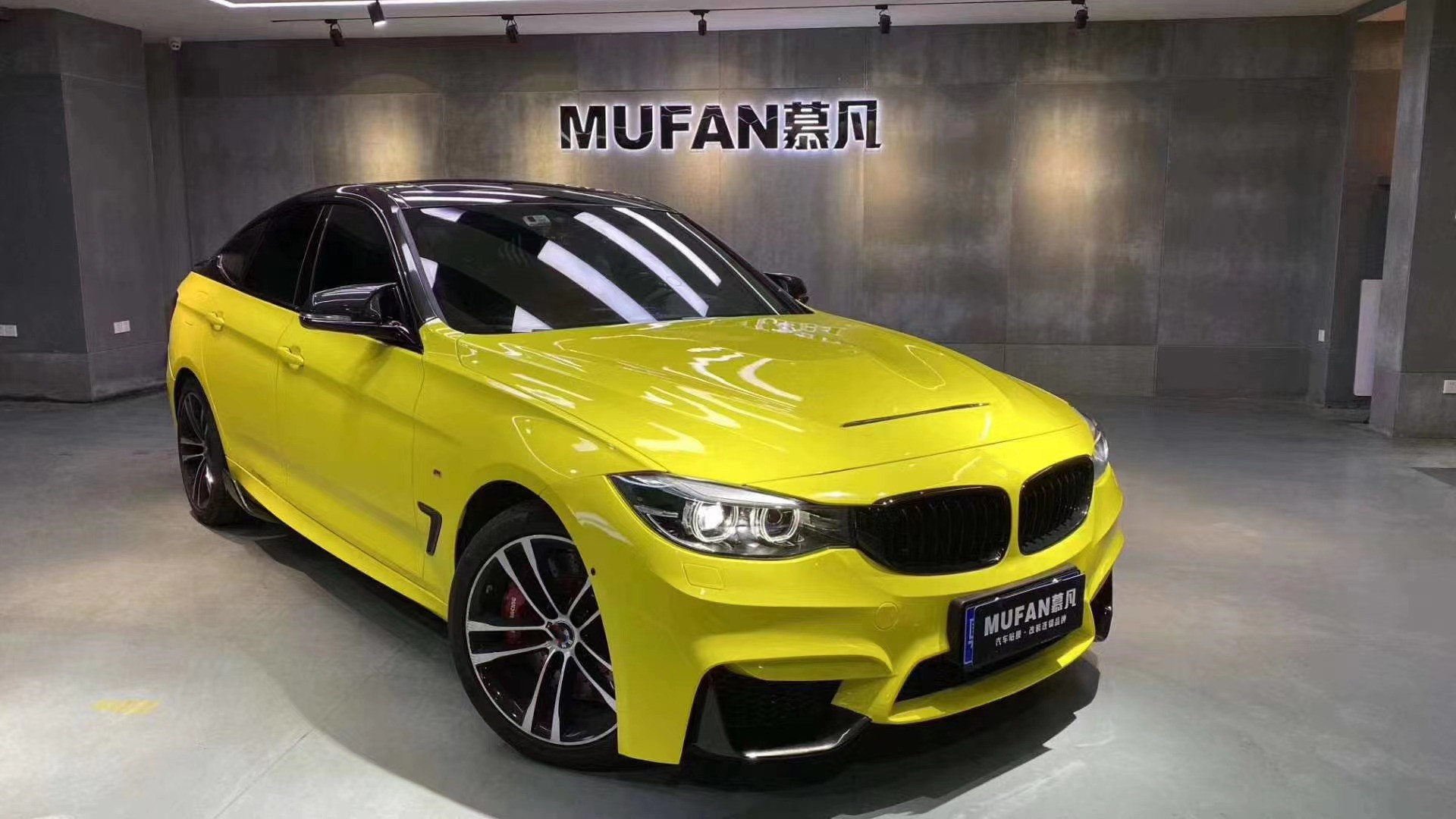 PP Plastic Material F34 3 Series GT 320 330 328i Body Kit F34 Upgrade M4 Style Front and Rear Bumper