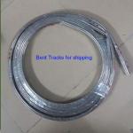 Heavy Duty Curved Aluminum Pole Bay Window Rod Bendable Curtain Track Rail for