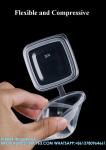 Factory Direct Sale Disposable Plastic Food Transparent Sauce Cup Cover Takeaway
