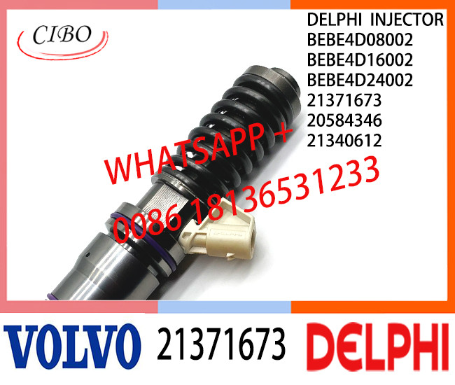 Fuel Diesel Injector 21371673 BEBE4D08002 BEBE4D16002 BEBE4D24002 21340612 85003264 E3.18 for VOL MD13 HIGH POWER