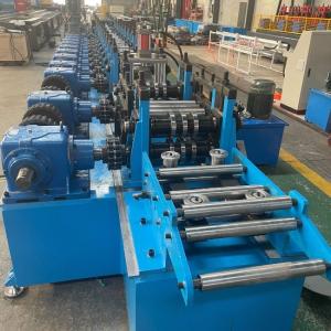 China Heavy Duty Pallet Rack Upright Roll Forming Machine For Galvanized Steel Storage Solutions factory