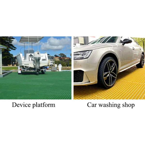 Fiberglass Mesh Walkway Floor Composite GRP FRP Gratings