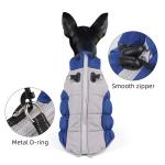 Winter Luxury Pet Coat Thickened Warm Dog Clothes Comfortable Reflective For