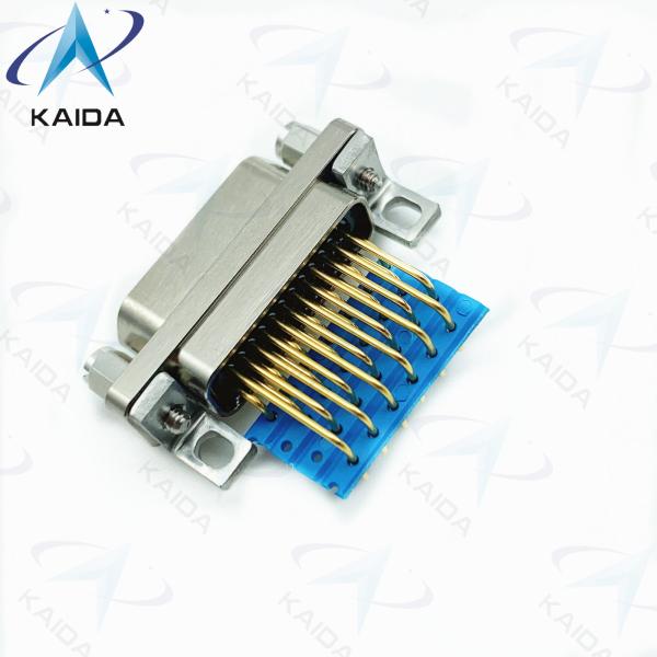 China 5A MIL-DTL-83513 Micro-D Connectors 90° PCB Rectangular Connector J30J-25ZKWP factory
