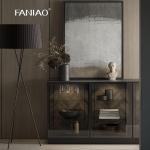 Luxury Modular Cabinets Kitchen Design Wooden House Furniture Melamine Board