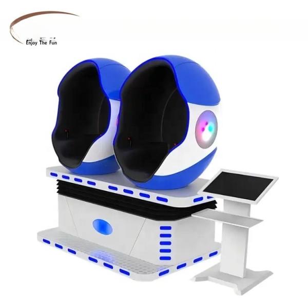 Dreamland factory direct sales VR Parks Dynamic 2 Seats 9D VR Eggs Cinema 9D