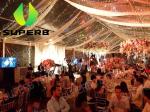 Clear Wedding 10m To 60m Aluminum Frame Tents Different Color For Choosing