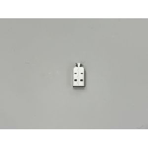 USB 2.0 AM Connector Two-Piece Shell 24.7mm | Electrical Cable Terminal Assembly