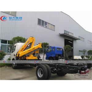 Dongfeng Duolicar 4T 5T Folding Arm Hydraulic Boom Truck Crane