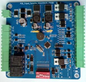 China Full Height Turnstile Gate Mechanism 240v 2.2A Pcb Drive Board factory