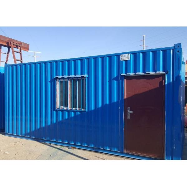 China Thermal Insulation Thickened Door 20gp Prefab Office Container factory