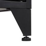 TV Cabinet with Steel Doors and Cabinet, Modern Particleboard TV Stand, TV Stand