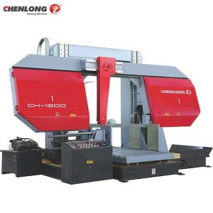 China CH-1300 Stable Cutting Metal Double Column Bandsaw Machine factory