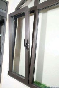 China Customized Glazing Bottom Hung Casement Windows Powder Coating factory