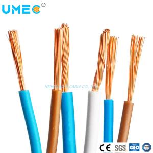 China H07V-K PVC Insulated Hook-up Wire Printing Hot Printing Material Shape Round Wire factory