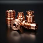 CNC Turning Parts Processing Machining Part Services Copper Parts Manufacturer