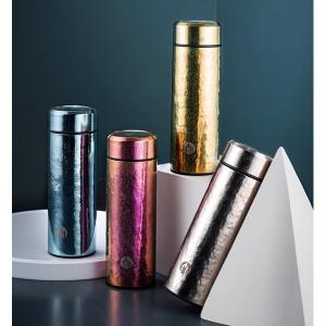 China Travel Ready Premium Titanium Hydro Flask Lightweight Leakproof 500ml Capacity Titanium Insulated Water Bottle Ideal For Camping Hiking Featherlight factory