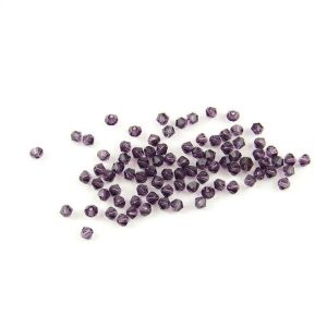 Salable Violet Crystal Parts And Crystal Bicone Beads