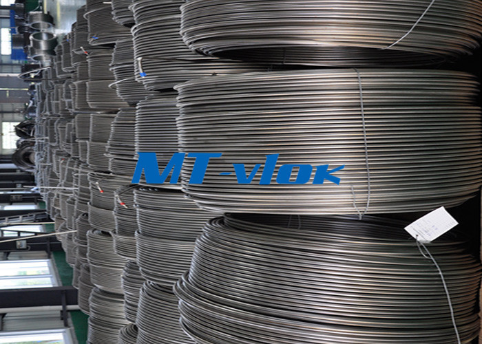 1 / 8 Inch TP304 / 304L Stainless Steel Coiled Tubing Coil Steel Tube For Food Industry