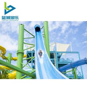 China Exciting Water Fiberglass Slides for Adults' Ultimate Recreation and Fun factory