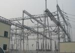 Tubular Metal Power Station Structure , ASTM A 123 Gantry Crane Structure