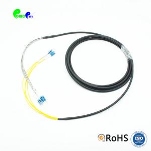 China 10m 4F OS2 Single Mode Fiber Optic Jumper 7.0mm LSZH FTTA Cable factory