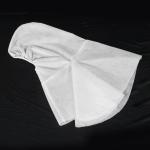 Disposable PP Non Woven Surgical Hood White Disposable Nonwoven Medical Cap Head