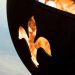 1200mm Diameter Metal Fire Bowl Patio Fire Pit OEM ODM Welcome