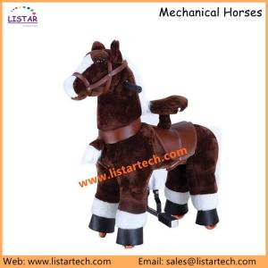 China Amusement Park Rides Children Toys Games Merry Mechanical Walking Horse Made in China factory