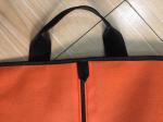 Handle Suit Garment Bag Travel Colored Non Woven Printed With Clips 115*60 cm