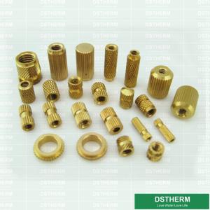 China PVC Box PVC Fittings Brass Inserts Brass Color Female Brass Inserts Customized Designs factory