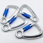 Heavy Industry Aluminum Carabiner 30KN Auto Mountain Climbing Swivel Clip Snap