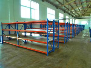 China Powder Coating Medium Duty Industrial Storage Racks With Steel Sheet Panel factory