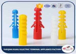 China Customized Nylon Cable Ties Expand Nail Plastic Screw Hole Plugs PE Wall Plug factory