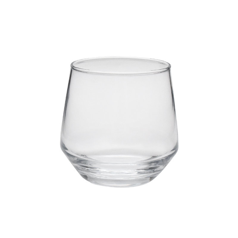 SGS Ice Cream BPS Free 330ml Engraved Glass Coffee Mugs