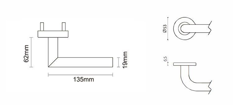 site of EN1906 fire rated interior door handle sets for commercial doors