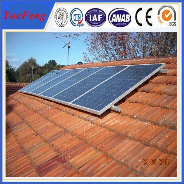 China Solar slant roof mounted solar heater flat solar panel in china factory