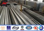 Galvanized ISO Outdoor Electrical Power Pole For Power Distribution 12m 12 KN