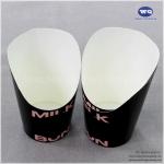 Custom Printed Paper Potato Fries Paper Box Disposable,Take-Out Portable Paper