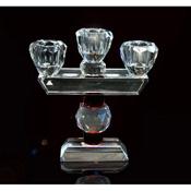 China Crystal Transparent Candlestick factory